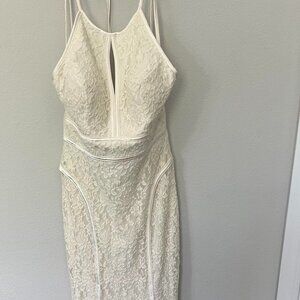 Beautiful Long Wedding  Dress Size 8